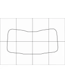 MAZDA 6 2012-- Лекала автоковриков вектор