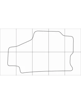 MAZDA 626 GF 1991-1997 Лекала автоковриков вектор