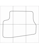 MAZDA 626 GF 1991-1997 Лекала автоковриков вектор MAZDA 626 GF 1991-1997 Лекала автоковриков вектор