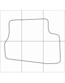 MAZDA 626 GF 1991-1997 Лекала автоковриков вектор MAZDA 626 GF 1991-1997 Лекала автоковриков вектор