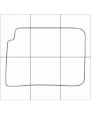 MAZDA 626 GF 1997-2002 Лекала автоковриков вектор MAZDA 626 GF 1997-2002 Лекала автоковриков вектор