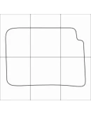 MAZDA 626 GF 1997-2002 Лекала автоковриков вектор MAZDA 626 GF 1997-2002 Лекала автоковриков вектор