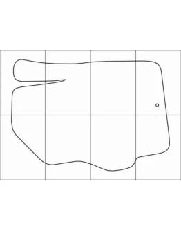 Mazda Axela (Japan) Лекала автоковриков вектор