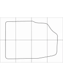 MAZDA CX-7 2007-- Лекала автоковриков вектор