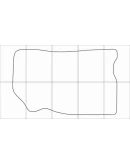 MAZDA XEDOS 6 1992-1999 Лекала автоковриков вектор MAZDA XEDOS 6 1992-1999 Лекала автоковриков вектор