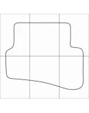 MAZDA XEDOS 6 1992-1999 Лекала автоковриков вектор MAZDA XEDOS 6 1992-1999 Лекала автоковриков вектор