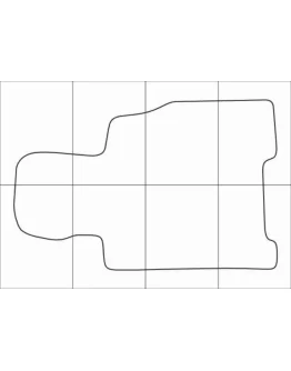 MAZDA XEDOS 9 1994-2000 Лекала автоковриков вектор