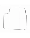 MAZDA XEDOS 9 1994-2000 Лекала автоковриков вектор