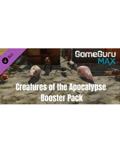 GameGuru MAX Wasteland Booster Pack - Creatures of the