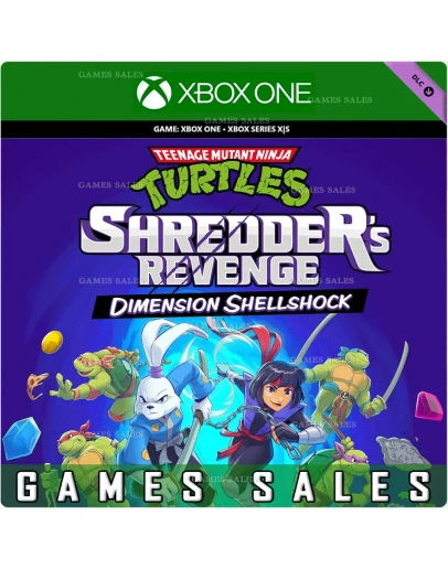 TMNT SHREDDER'S REVENGE DIMENSION SHELLSHOCKXBOXКЛЮЧ