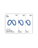 Meta QuestGift Card 75 Покупка Игр OculusБЫСТРО!