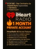 iHeartRadio All Access 1 месяц, личный аккаунт