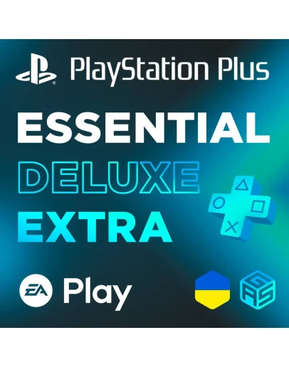 ПОДПИСКА PS PLUS+ EA PLAY 1-12 МЕСЯЦЕВ УКРАИНА