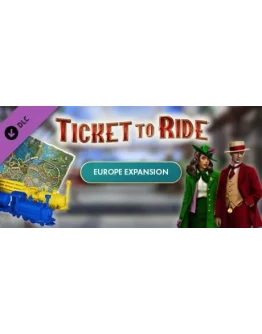 Ticket to Ride - Europe Expansion DLC STEAM РОССИЯ Ticket to Ride - Europe Expansion DLC STEAM РОССИЯ