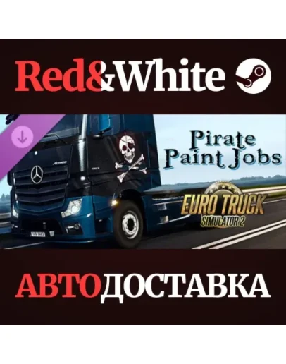 Euro Truck Simulator 2 - Pirate Paint Jobs Pack DLC