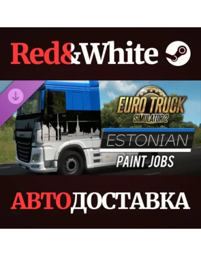 Euro Truck Simulator 2 - Estonian Paint Jobs Pack DLC