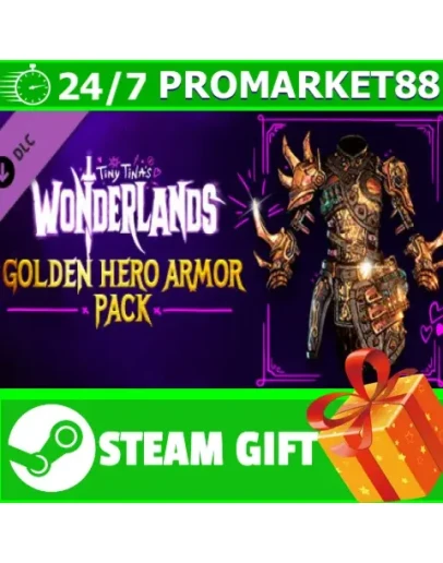 Tiny Tina's Wonderlands: Golden Hero Armor Pack