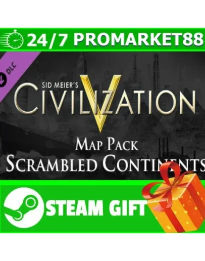 Civilization V - Scrambled Continents Map Pack