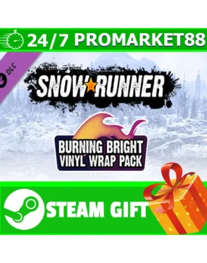 SnowRunner - Burning Bright Vinyl Wrap Pack STEAM