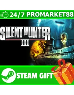 ВСЕ СТРАНЫ+РОССИЯ Silent Hunter III Steam Gift