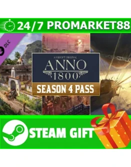 ВСЕ СТРАНЫ+РОССИЯ Anno 1800 - Season 4 Pass STEAM