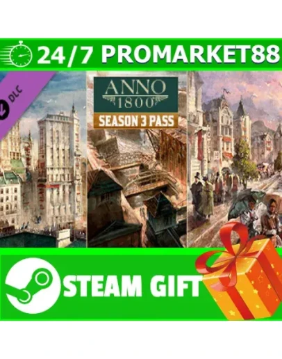 ВСЕ СТРАНЫ+РОССИЯ Anno 1800 - Season 3 Pass STEAM ВСЕ СТРАНЫ+РОССИЯ Anno 1800 - Season 3 Pass STEAM