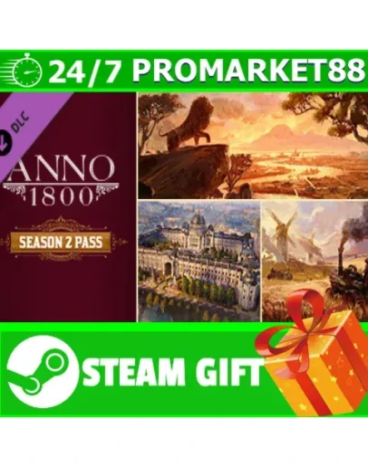ВСЕ СТРАНЫ+РОССИЯ Anno 1800 - Season 2 Pass STEAM ВСЕ СТРАНЫ+РОССИЯ Anno 1800 - Season 2 Pass STEAM