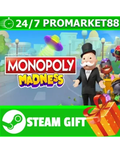 ВСЕ СТРАНЫ+РОССИЯ Monopoly Madness Steam Gift