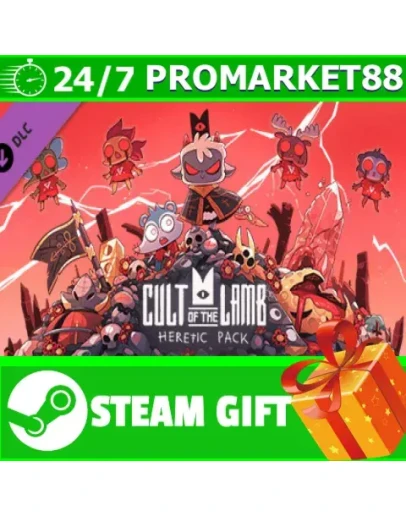 ВСЕ СТРАНЫ Cult of the Lamb: Heretic Pack STEAM ВСЕ СТРАНЫ Cult of the Lamb: Heretic Pack STEAM