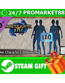 MONSTER HUNTER RISE - One Character Edit Voucher