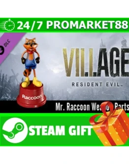 Resident Evil Village - Mr. Raccoon Weapon Charm