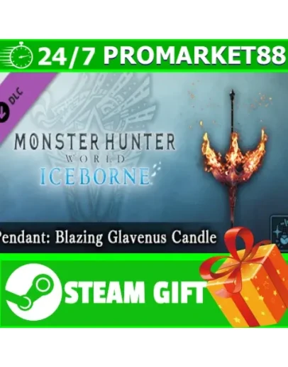 Monster Hunter World Iceborne Pendant Blazing Glaven