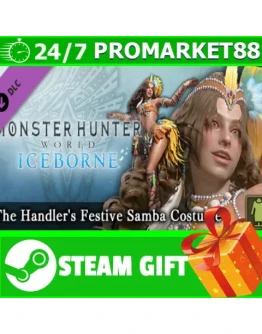 Monster Hunter World The Handler's Festive Samba Cos