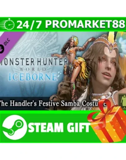 Monster Hunter World The Handler's Festive Samba Cos
