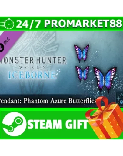 Monster Hunter World Iceborne Pendant Phantom Azure