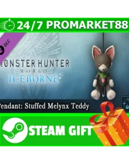 Monster Hunter World Iceborne Pendant Stuffed Melynx
