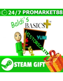 ВСЕ СТРАНЫ+РОССИЯ Baldi's Basics Plus Steam Gift