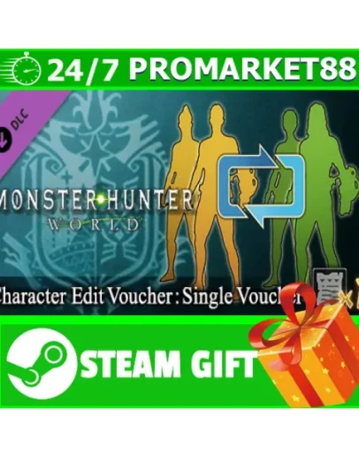 Monster Hunter World Character Edit Voucher Single V Monster Hunter World Character Edit Voucher Single V