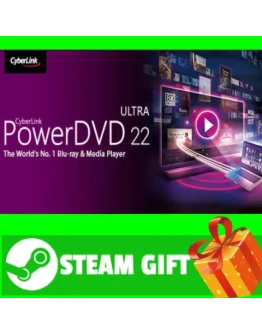 ВСЕ СТРАНЫ+РОССИЯ CyberLink PowerDVD 22 Ultra STEAM