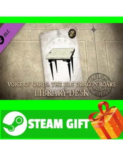 Voice of Cards: The Isle Dragon Roars Library Desk