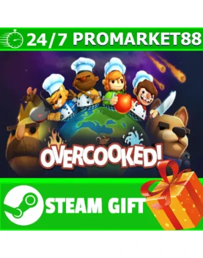 ВСЕ СТРАНЫ+РОССИЯ Overcooked Steam Gift ВСЕ СТРАНЫ+РОССИЯ Overcooked Steam Gift