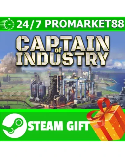 ВСЕ СТРАНЫ+РОССИЯ Captain of Industry Steam Gift ВСЕ СТРАНЫ+РОССИЯ Captain of Industry Steam Gift