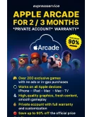 Apple Arcade аккаунт на2/ 3месяца Личный счет