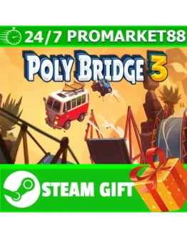 ВСЕ СТРАНЫ+РОССИЯ Poly Bridge 3 Steam Gift ВСЕ СТРАНЫ+РОССИЯ Poly Bridge 3 Steam Gift