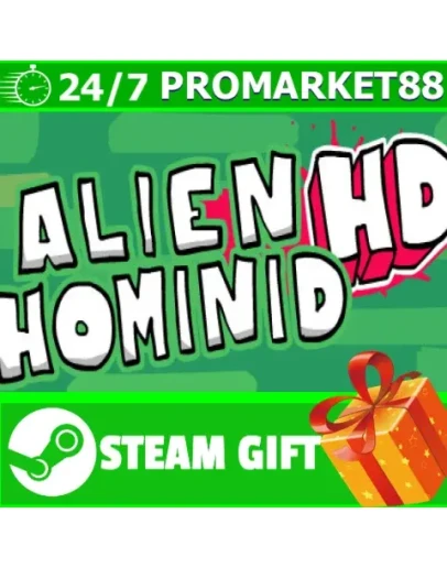 ВСЕ СТРАНЫ+РОССИЯ Alien Hominid HD Steam Gift