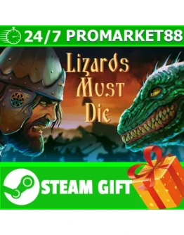 ВСЕ СТРАНЫ+РОССИЯ LIZARDS MUST DIE Steam Gift