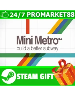 ВСЕ СТРАНЫ+РОССИЯ Mini Metro Steam Gift ВСЕ СТРАНЫ+РОССИЯ Mini Metro Steam Gift