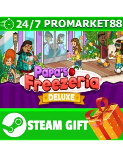 ВСЕ СТРАНЫ+РОССИЯ Papa's Freezeria Deluxe STEAM ВСЕ СТРАНЫ+РОССИЯ Papa's Freezeria Deluxe STEAM