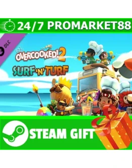 ВСЕ СТРАНЫ Overcooked! 2 - Surf 'n' Turf STEAM
