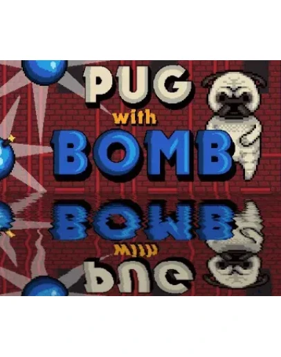 Pug With BombSteamРФ + Весь МирKey Pug With BombSteamРФ + Весь МирKey